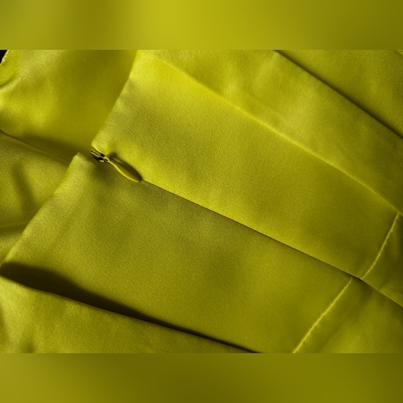 Zara Voluminous Mini Dress Limited Edition 3341/662 Size S Yellow - Picture 9 of 12